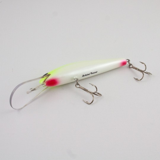 Optio90 - Alb Galben Fluo - 9cm 18g